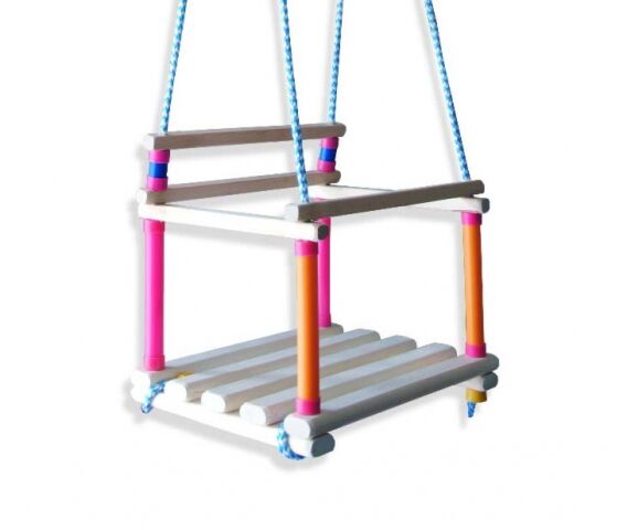 Wooden Children Swing