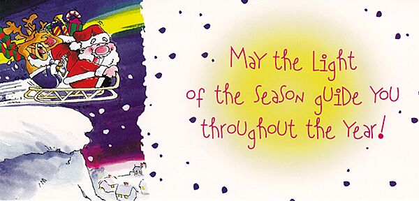 Moneyholder Christmas Greeting Card