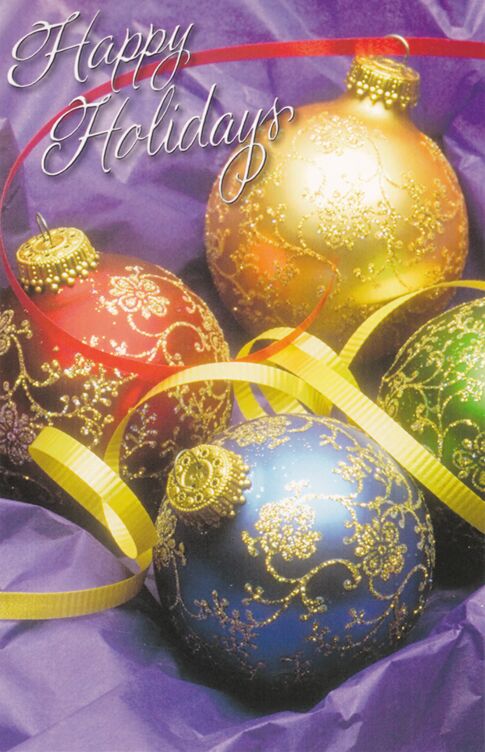Happy Holidays Greeting Card