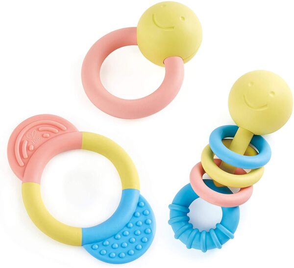 Rattle and Teether Collection Set of 3 pc. by Hape