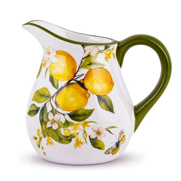 Lemons Ceramic Pitcher
