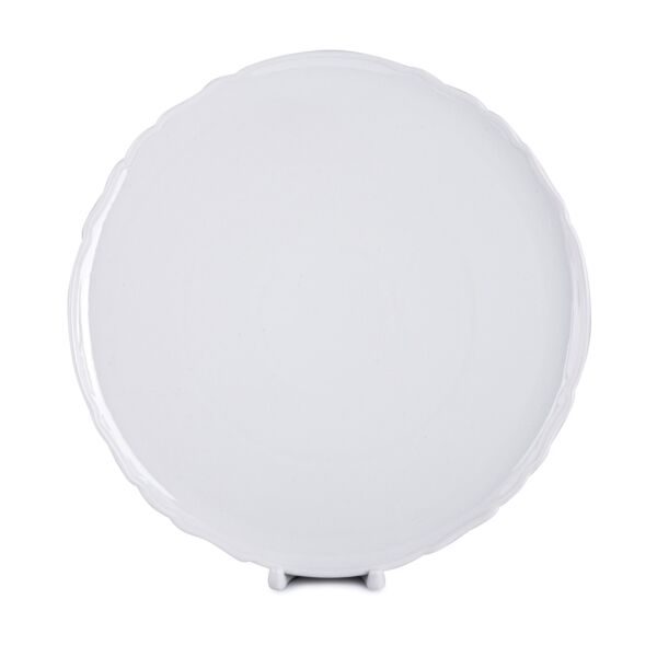 Bernadotte Bohemian Porcelain Serving Plate (color: white)