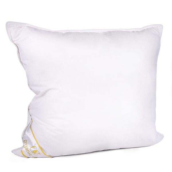 Organic Club Sheep Wool-Filled Pillow Size 27x27&quot;