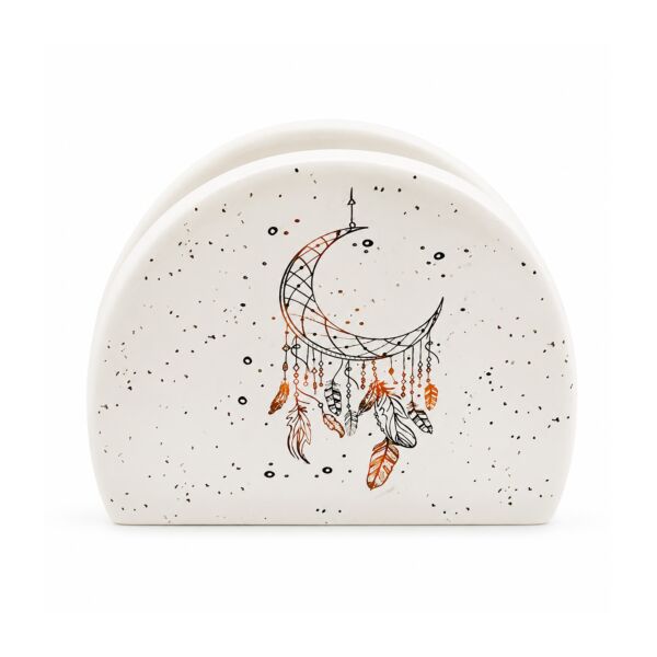 Boho Style Ceramic Napkin Holder