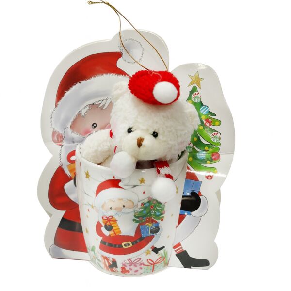 Santa Claus Porcelain Mug in Gift Pack