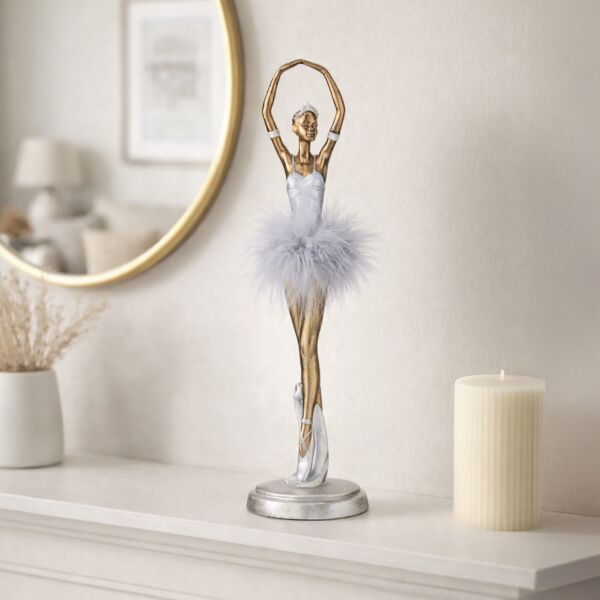 Arabesque Ballerina Decorative Figurine