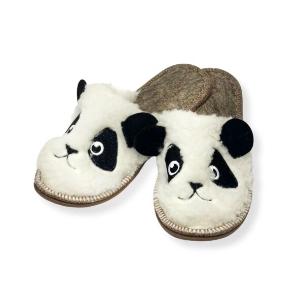 Panda Women&#039;s Wool Slippers Size 9 (39)
