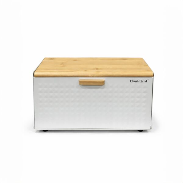 Bread Box with Opening Bamboo Top