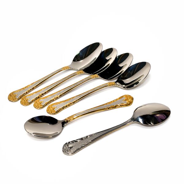 Classic Gold Tea Spoon Set of 6