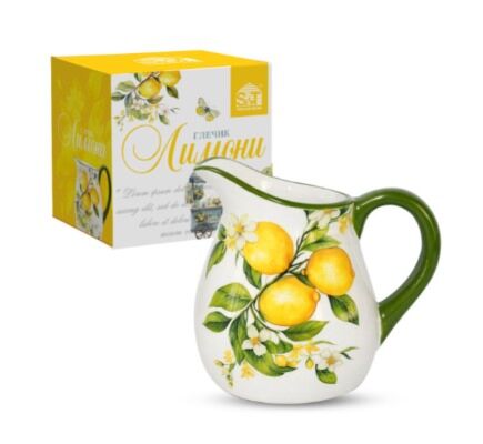 Lemons Ceramic Pitcher