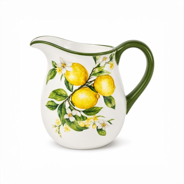 Lemons Ceramic Pitcher