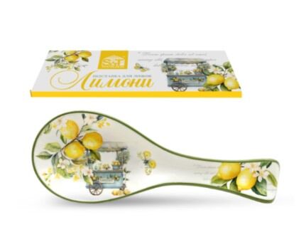Lemons Ceramic Spoon Rest