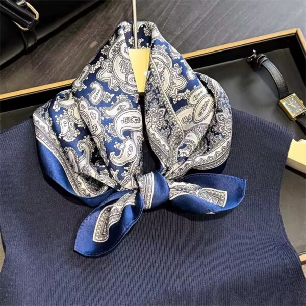 Silk Neckerchief Blue
