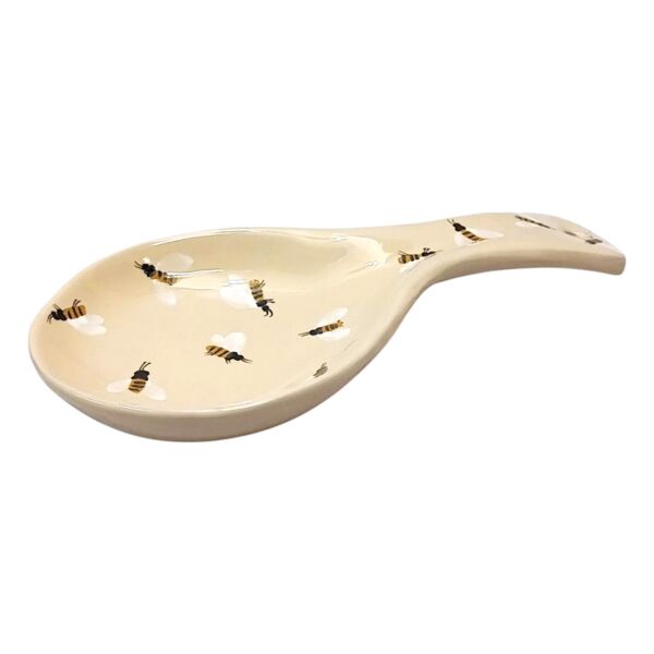 Bee Handmade Clay Stoneware Spoon Rest