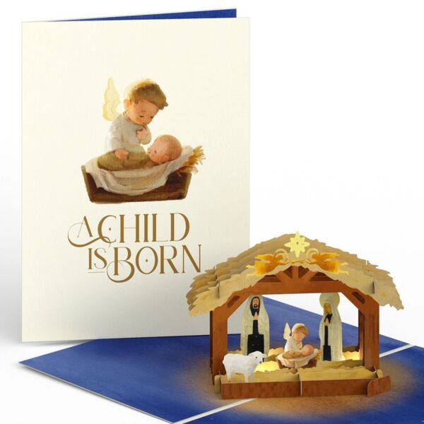 Nativity Light-Up Greeting Card