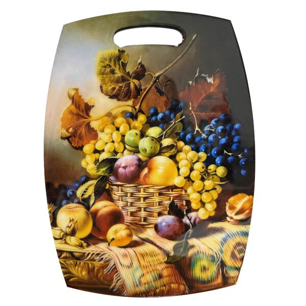 Autumn Still Life Wooden Cutting and Serving Board