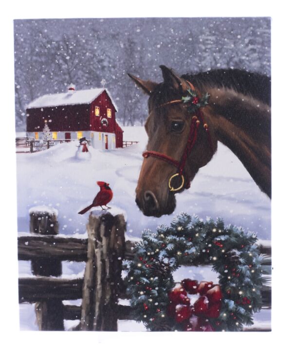 Horse LED Painting