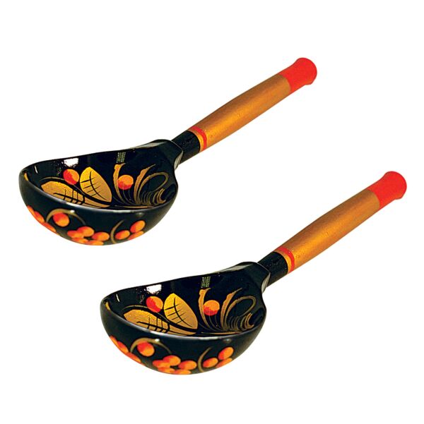 Khokhloma Tablespoon Set of 2