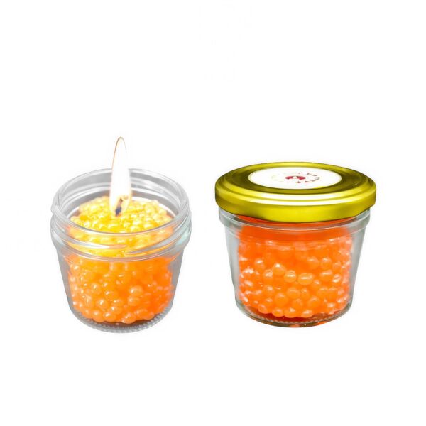 Jar of Caviar Decorative Candle