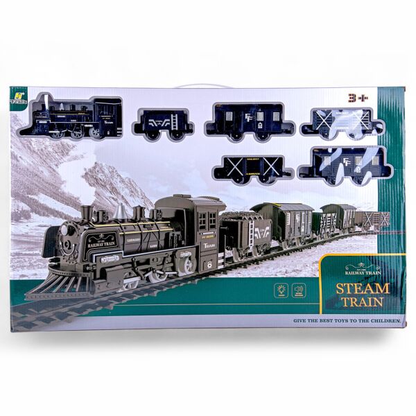 B/O Steam Train Set classic Long XL