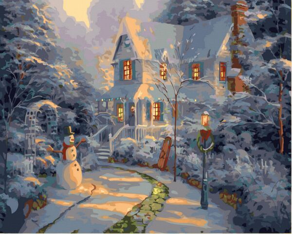 Christmas Eve Paint By Numbers Kit