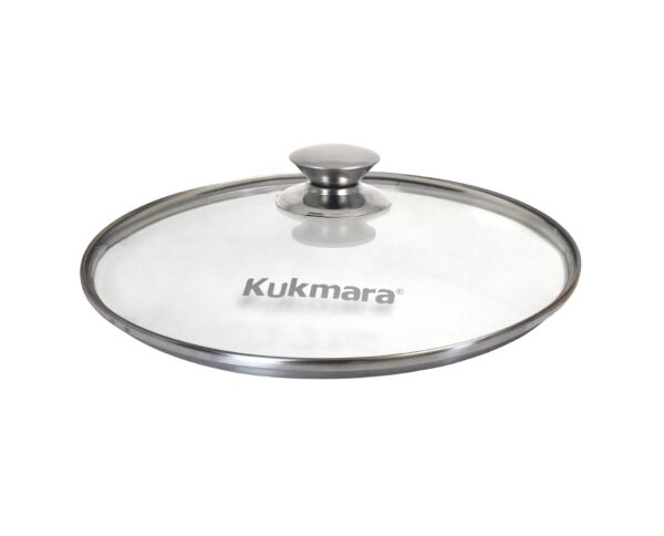 Glass Lid with Stainless Steel Handle