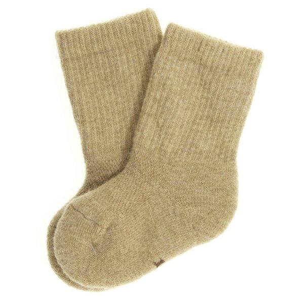 Beige Children&#039;s Wool Socks