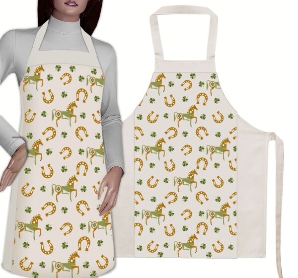 Clover Linen and Cotton Apron