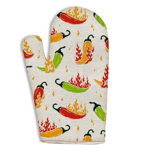 Pepper Cotton Oven Mitt