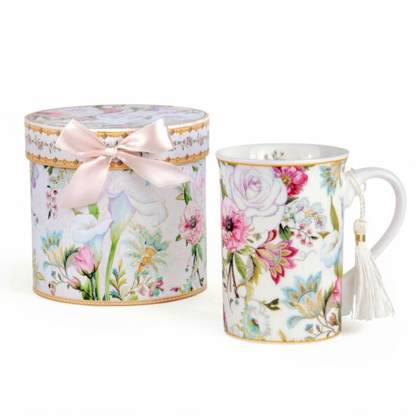 Dream Garden New Bone China Mug in Gift Box