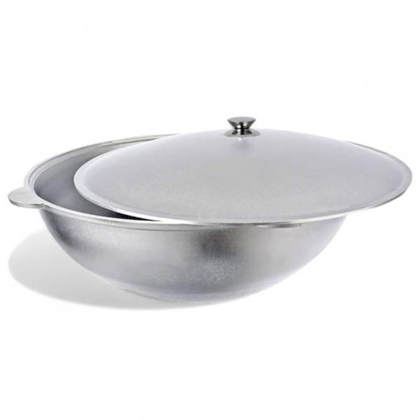 Aluminum Kazan Cooking Pot with Lid 15 L