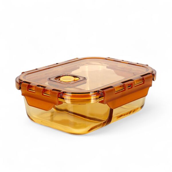 Borosilicate Glass Storage Container with Airtight Lid 21.6 oz