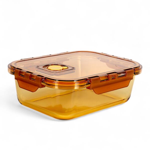 Borosilicate Glass Storage Container with Airtight Lid 35 oz