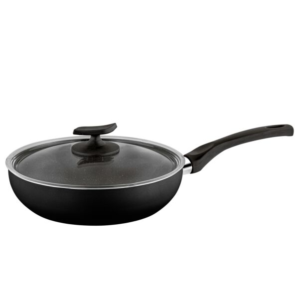 RAGNAR Eco Sunday Non-Stick Saute Frying Pan with Glass Lid