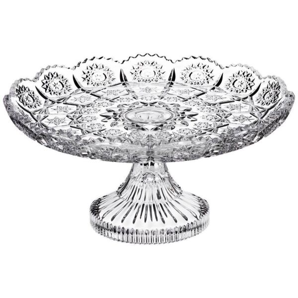 Muza Glass Footed Cake Stand