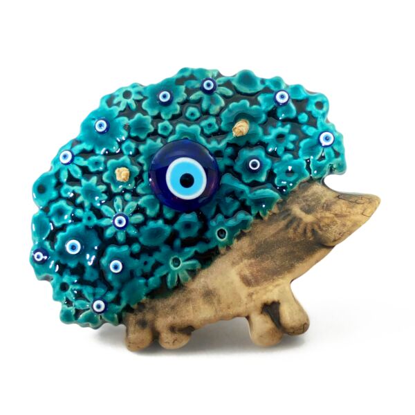 Handmade Ceramic Hedgehog Wall Decoration
