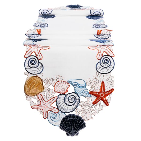 Sea Shells Table Runner