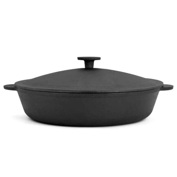 Cast Iron Brazier With Cast Iron Lid