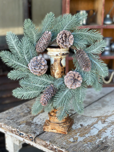 Permafrost Spruce Candle Ring