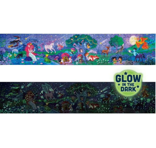 Hape Magic Forest Puzzle 200 Pieces Colorful Giant long puzzle