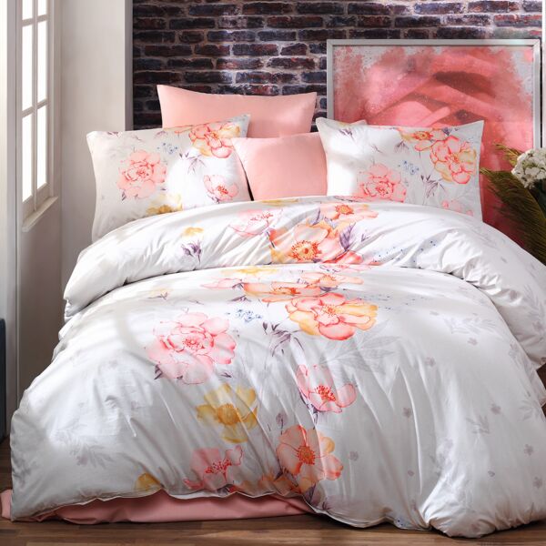 Carmen Cotton Sheet and Pillow Cases Bedding Set of 4