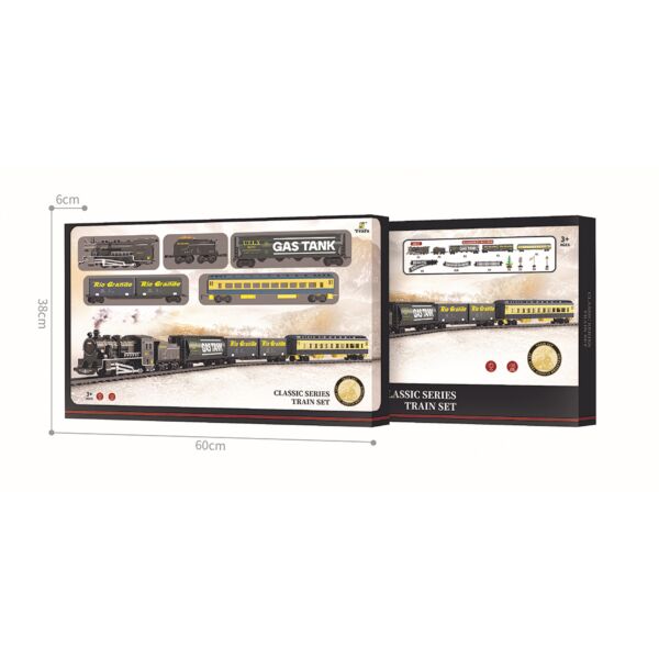 Retro Train Set with Sound &amp; Light