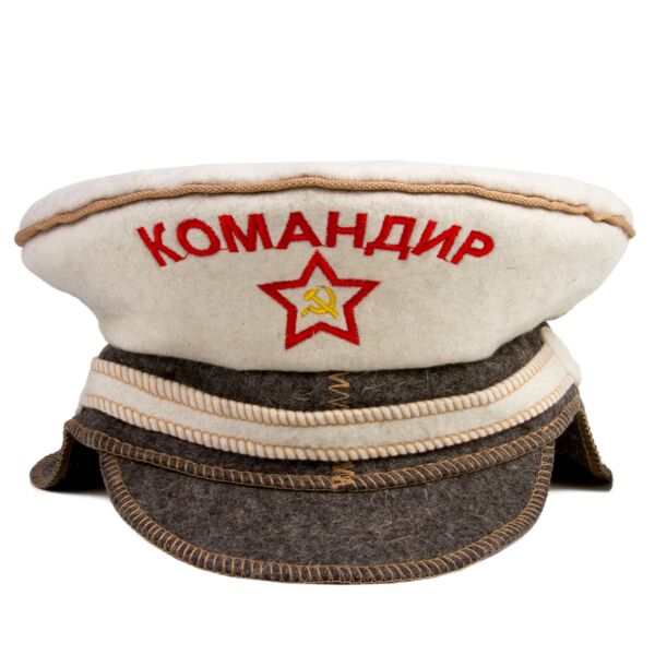 Commander Service Cap Sauna Hat