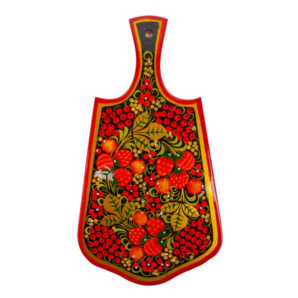 Khokhloma Wooden Cutting and Serving Board