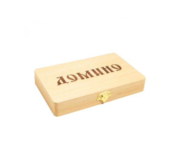 Wooden Domino Playing Set