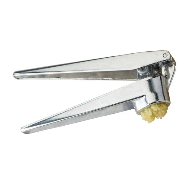 Garlic Press with Silicone Brush and Peeler