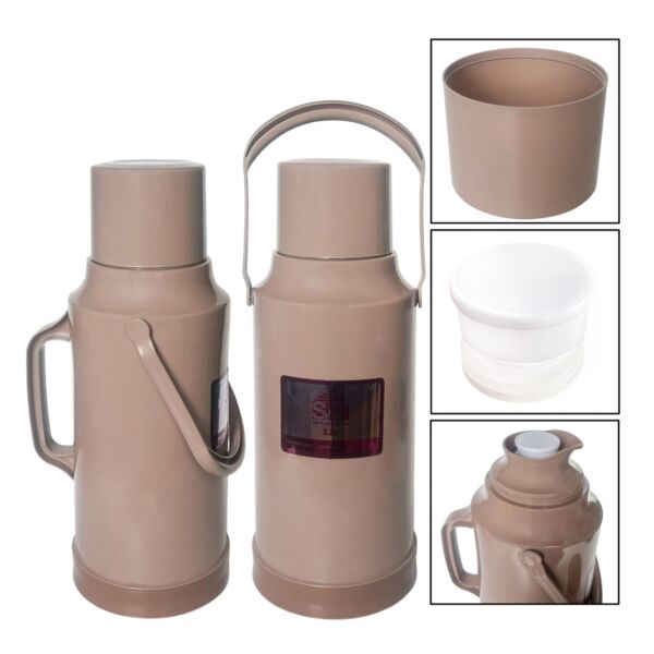 Cappuccino Vacuum Flask with Handle