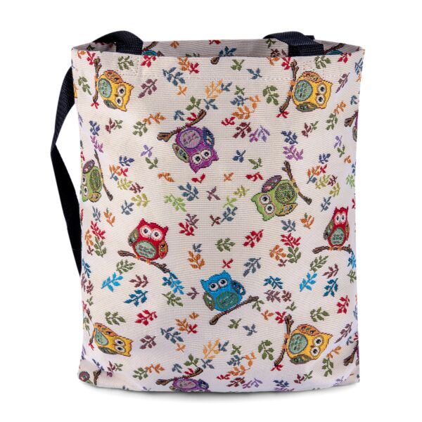 Owls Tapestry Tote Bag