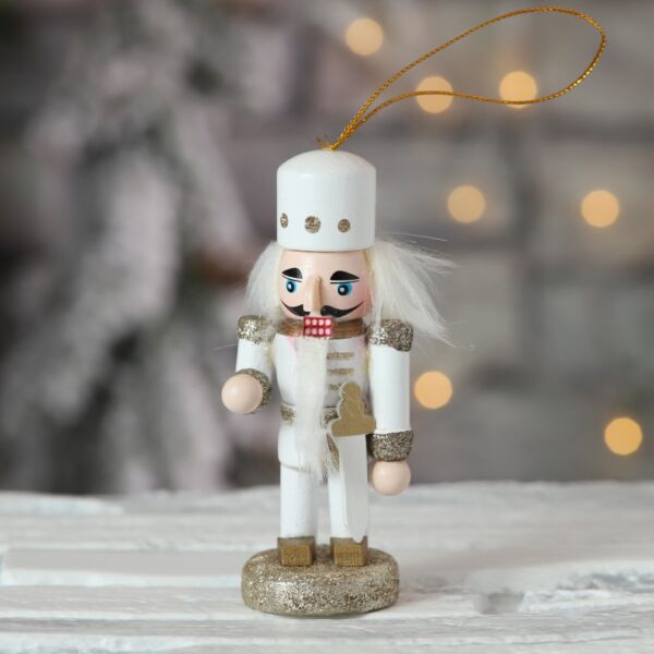 Nutcracker Wooden Christmas Tree Ornament