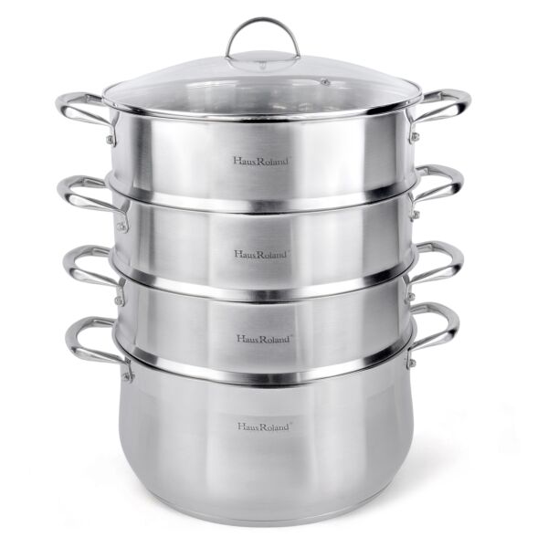 Stainless Steel Multi-Tier Steamer Pot